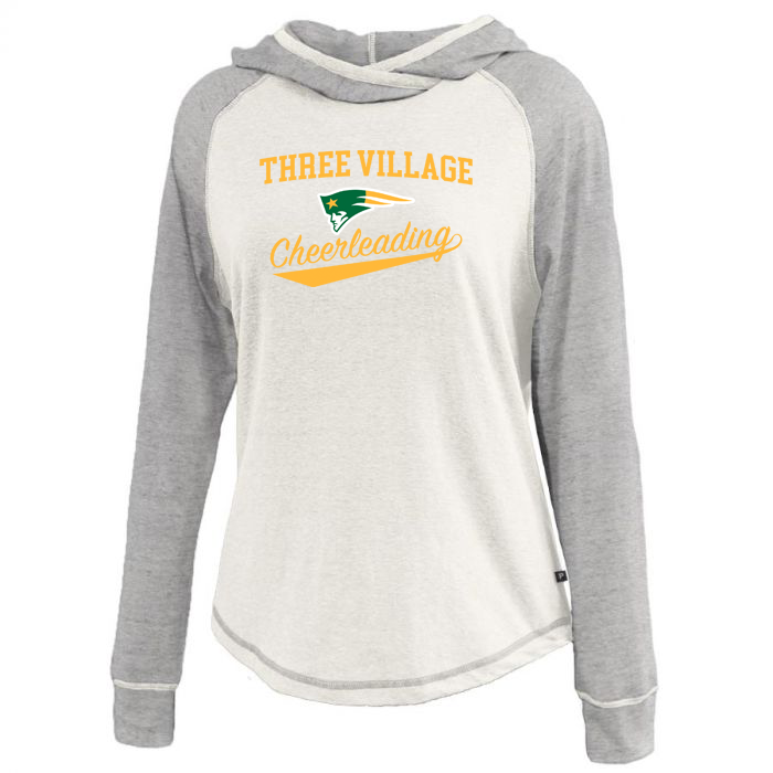 Three Village Cheerleading Triblend Hoodie