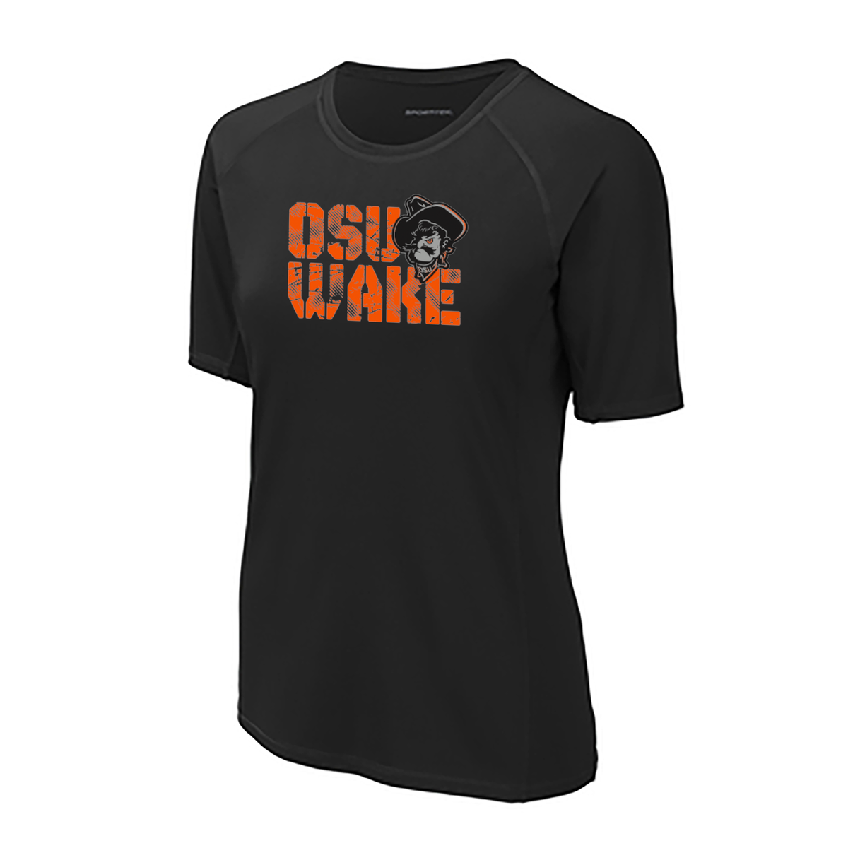 OK State Wakeboarding Ladies Rashguard Tee