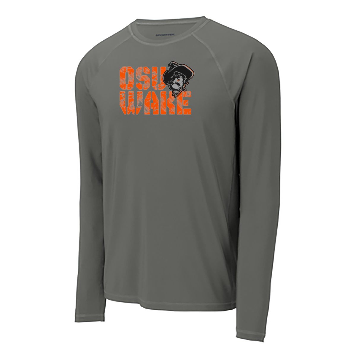 OK State Wakeboarding Sleeve Rashguard Tee
