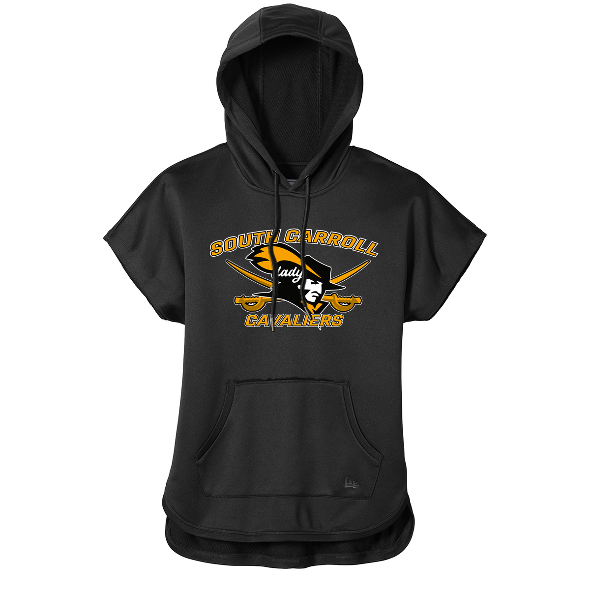 Lady Cavs Ladies Performance Short Sleeve Hoodie