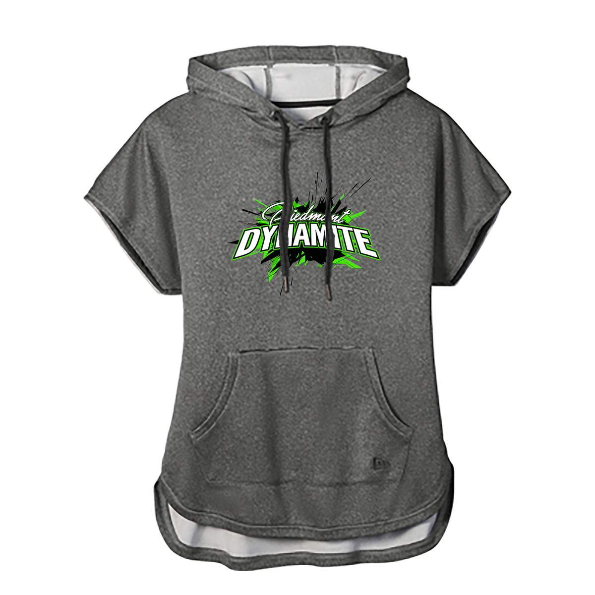 Piedmont Dynamite New Era Ladies Performance Short Sleeve Hoodie