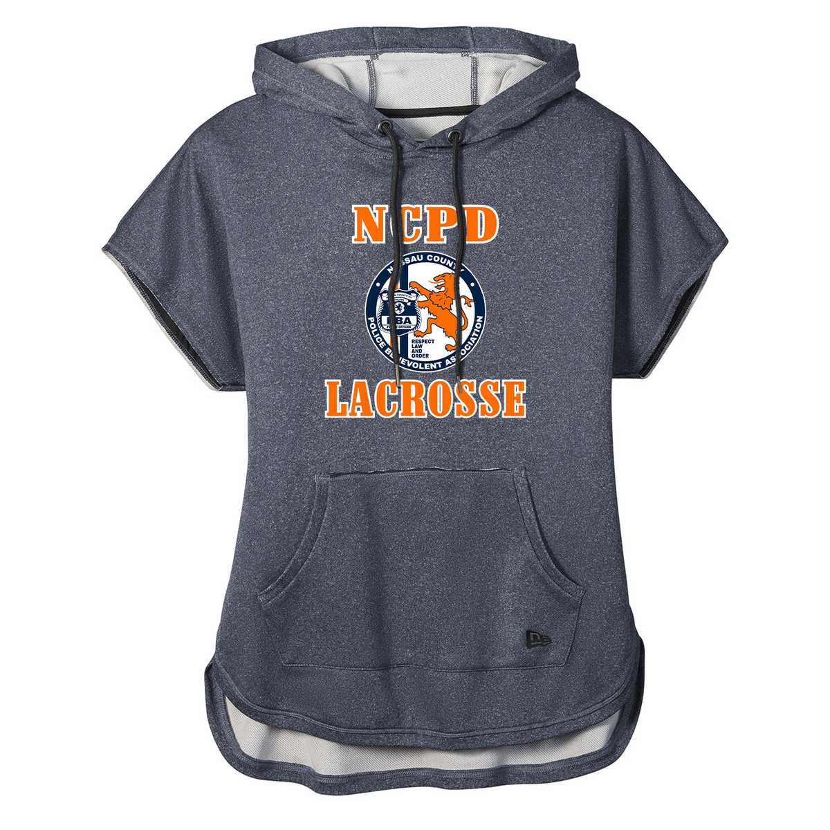 NCPD Lacrosse Ladies Performance Short Sleeve Hoodie