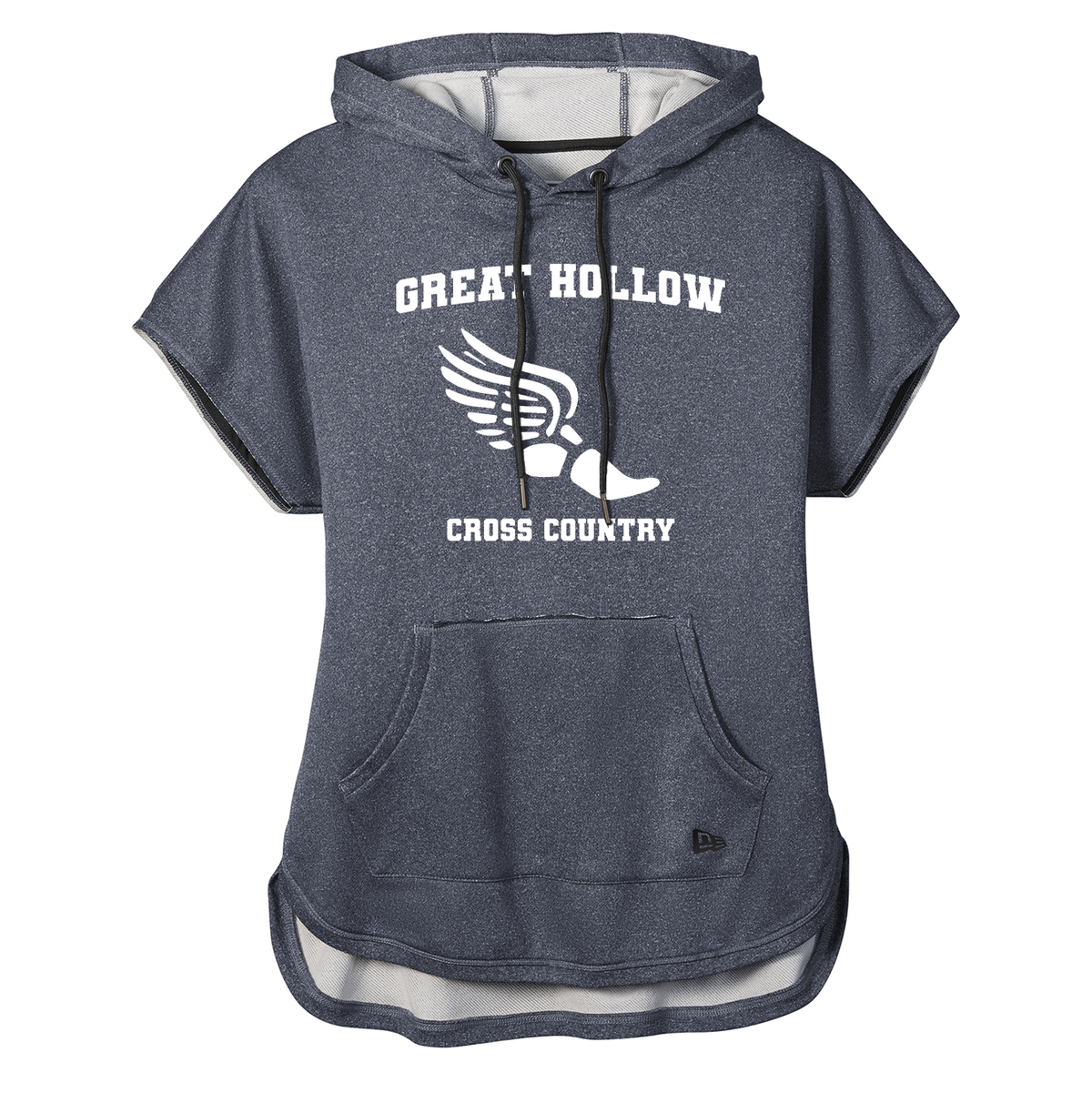Great Hollow Cross Country Ladies Performance Short Sleeve Hoodie