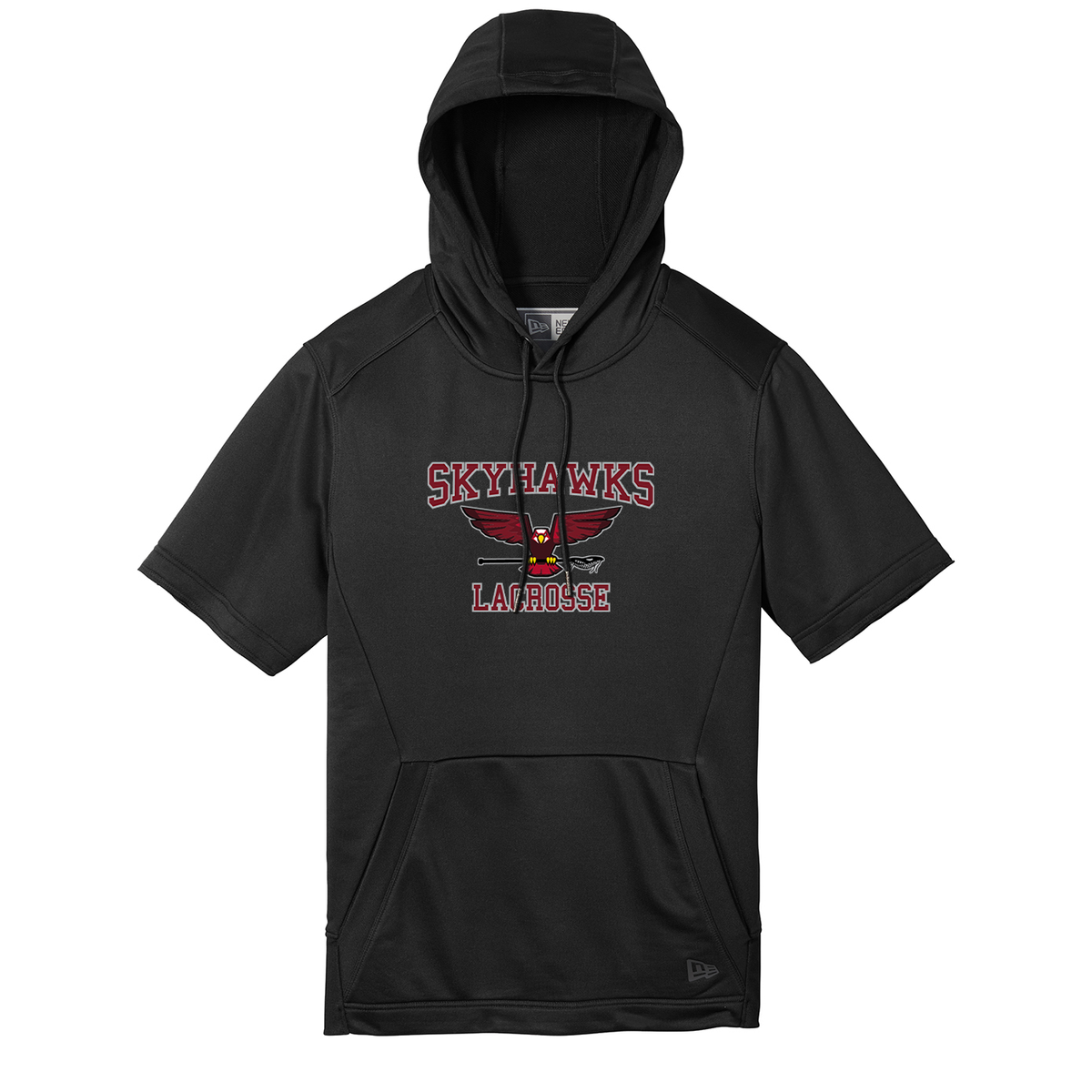 North Tapps Legacy Lacrosse New Era Performance Terry Short Sleeve Hoodie