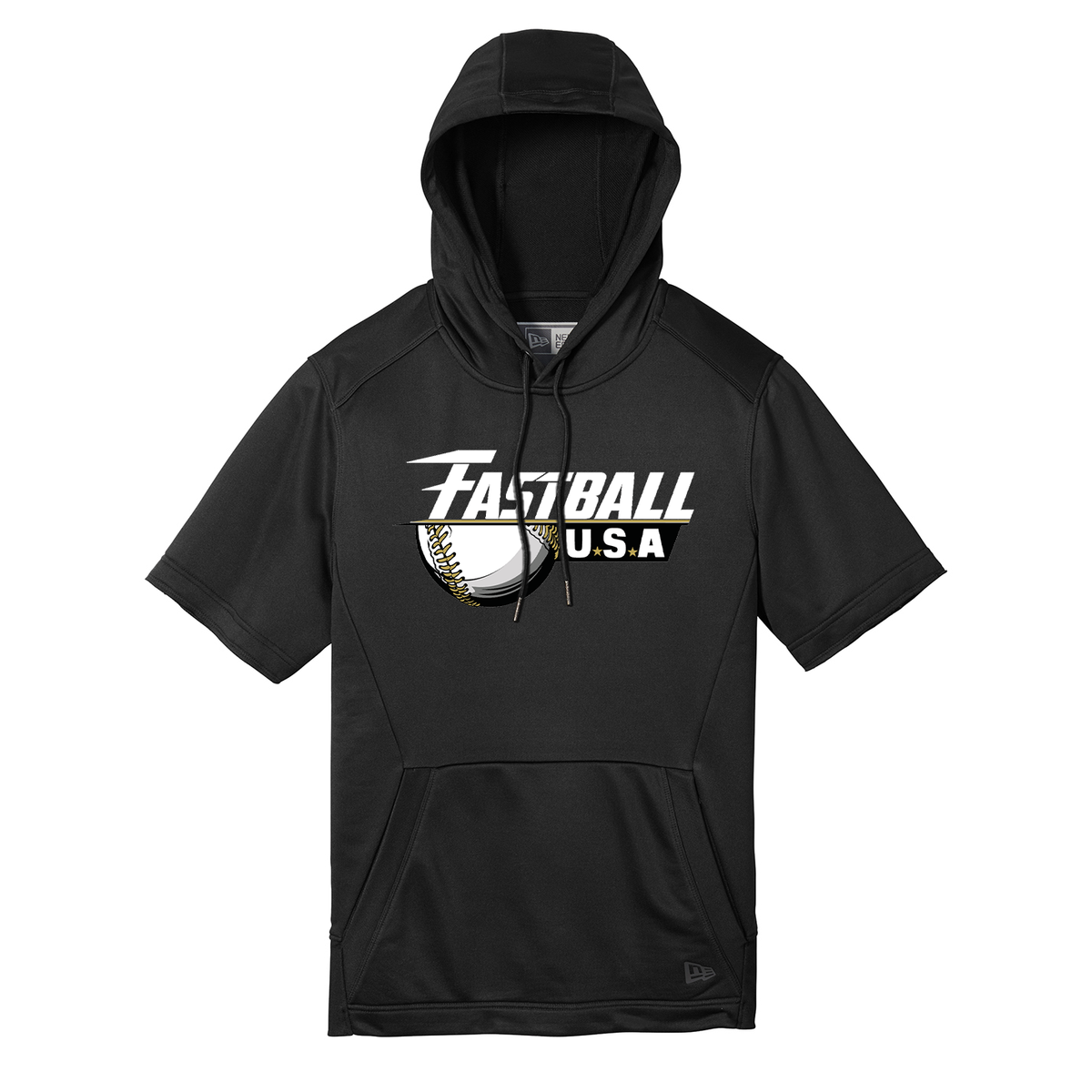 Team Fastball Baseball New Era Performance Terry Short Sleeve Hoodie