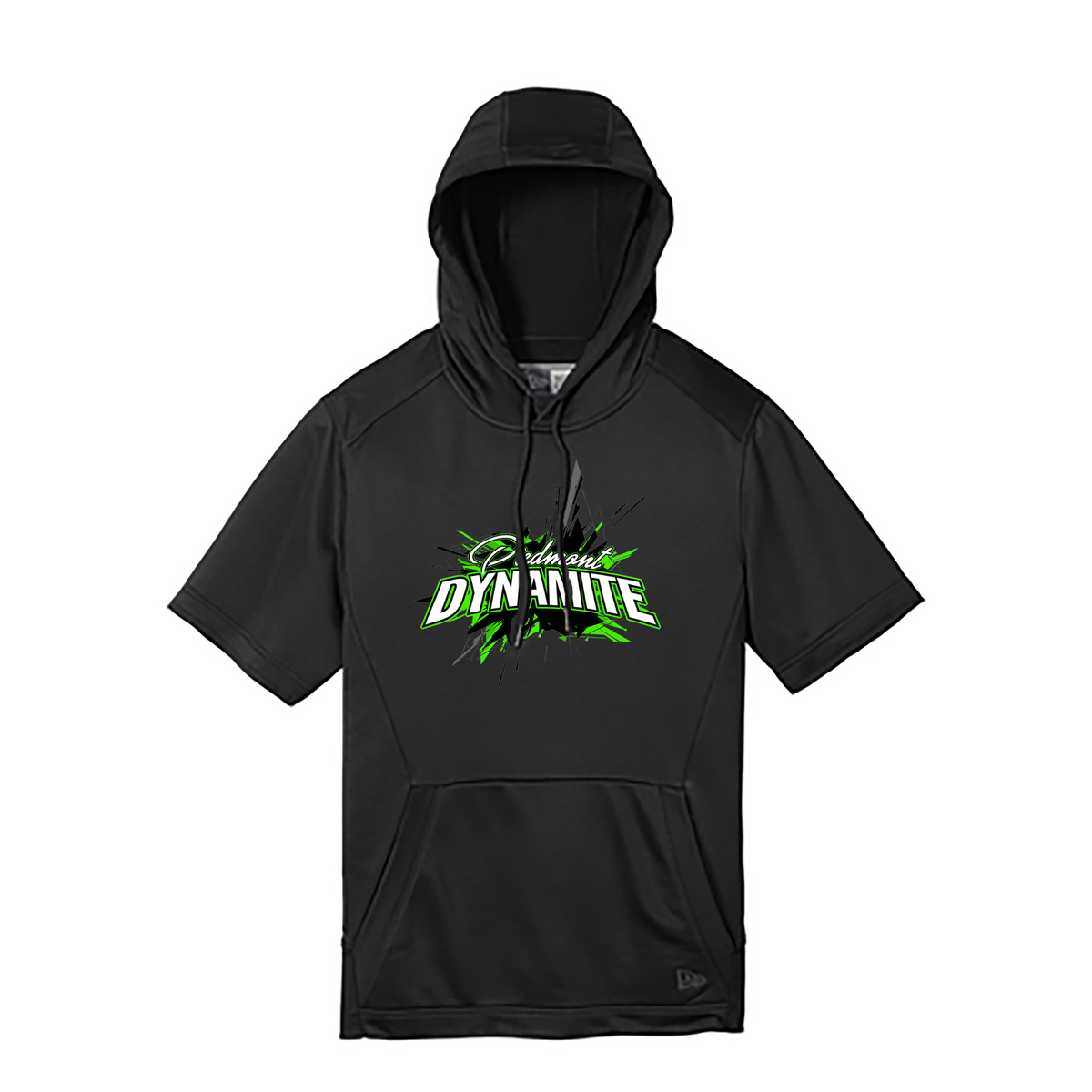 Piedmont Dynamite New Era Performance Terry Short Sleeve Hoodie