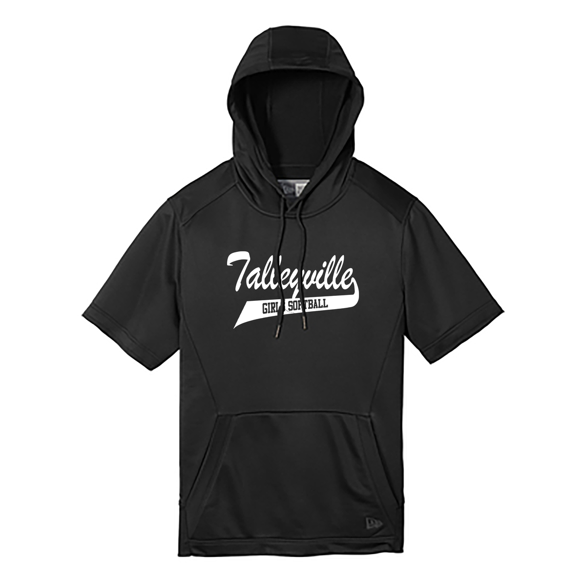 Talleyville Rec Softball New Era Performance Terry Short Sleeve Hoodie