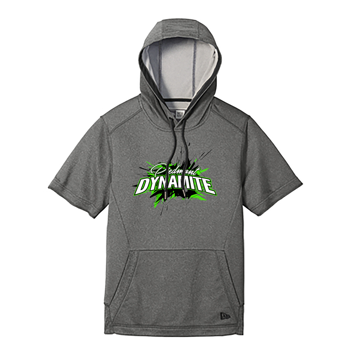 Piedmont Dynamite New Era Performance Terry Short Sleeve Hoodie