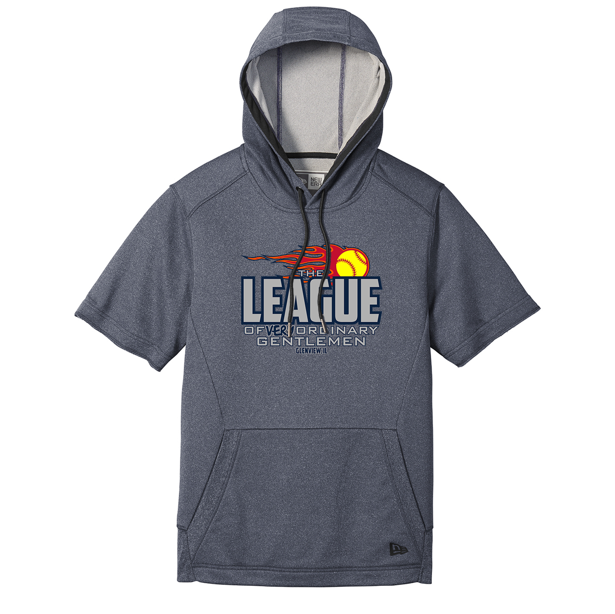 League of Very Ordinary Gentlemen New Era Performance Terry Short Sleeve Hoodie