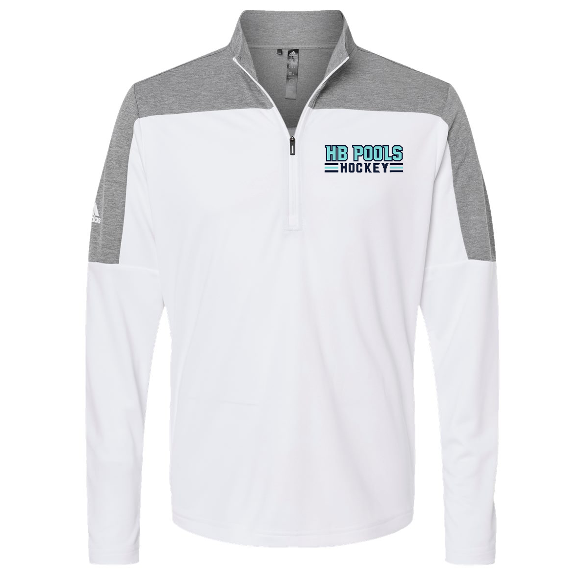 HB Pools Hockey Adidas Colorblock Lightweight Quarter-zip