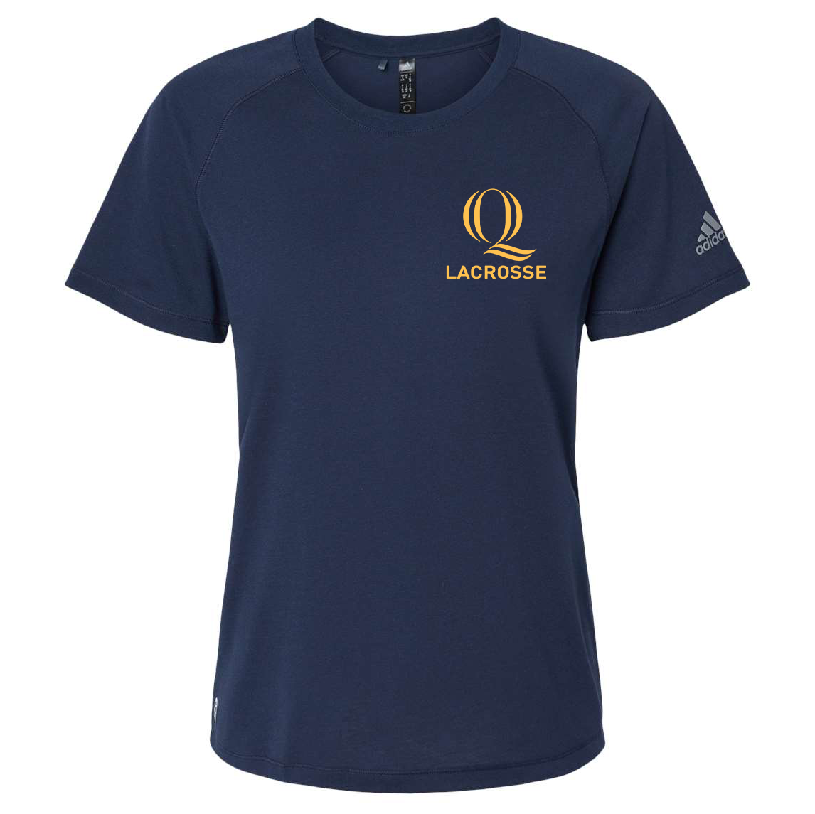 Quinnipiac Men's Lacrosse Adidas Ladies Blended T-Shirt