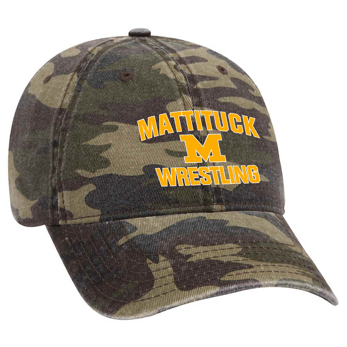 Mattituck Wrestling Baseball Cap