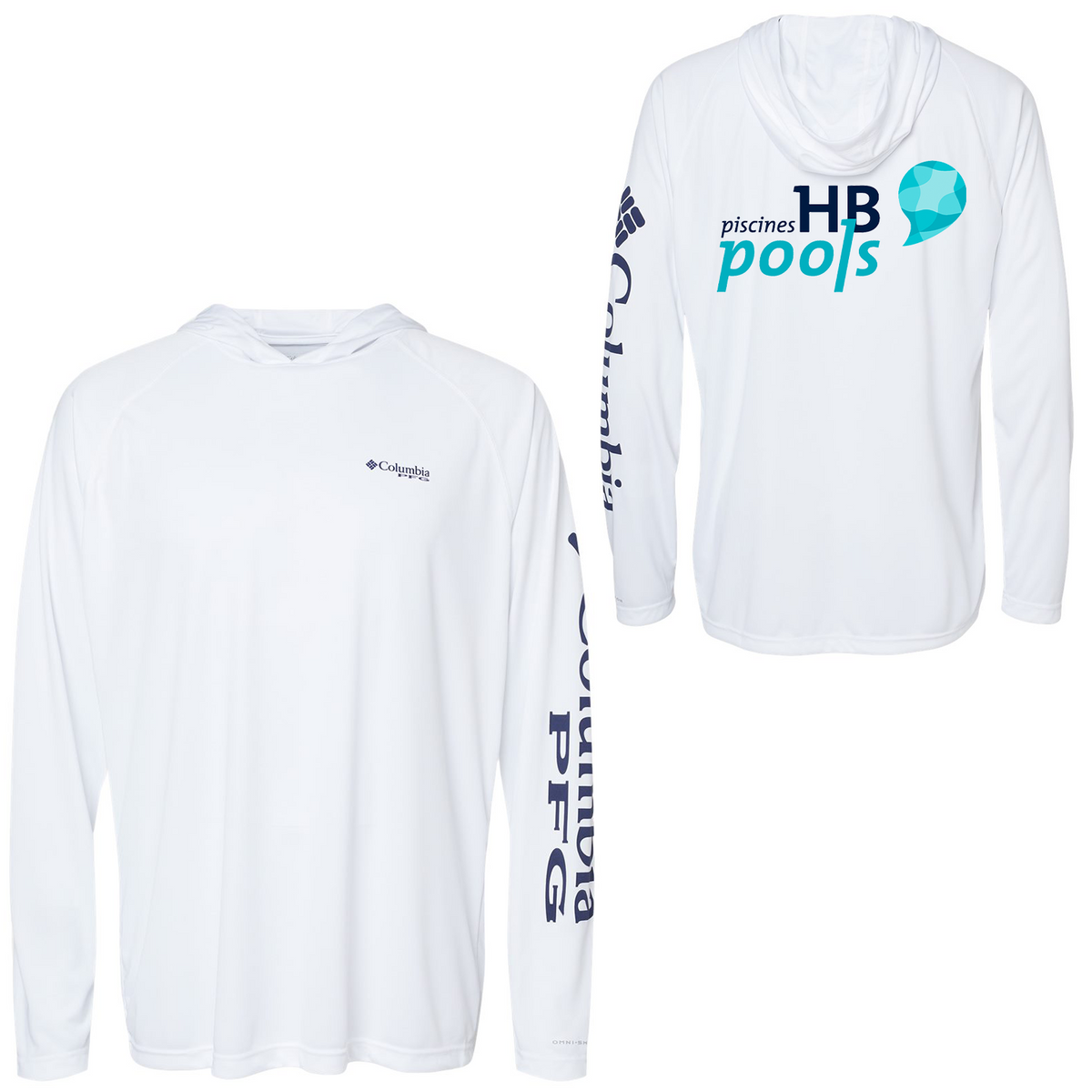 HB Pools PFG Terminal™ Tackle Hooded Long Sleeve T-Shirt