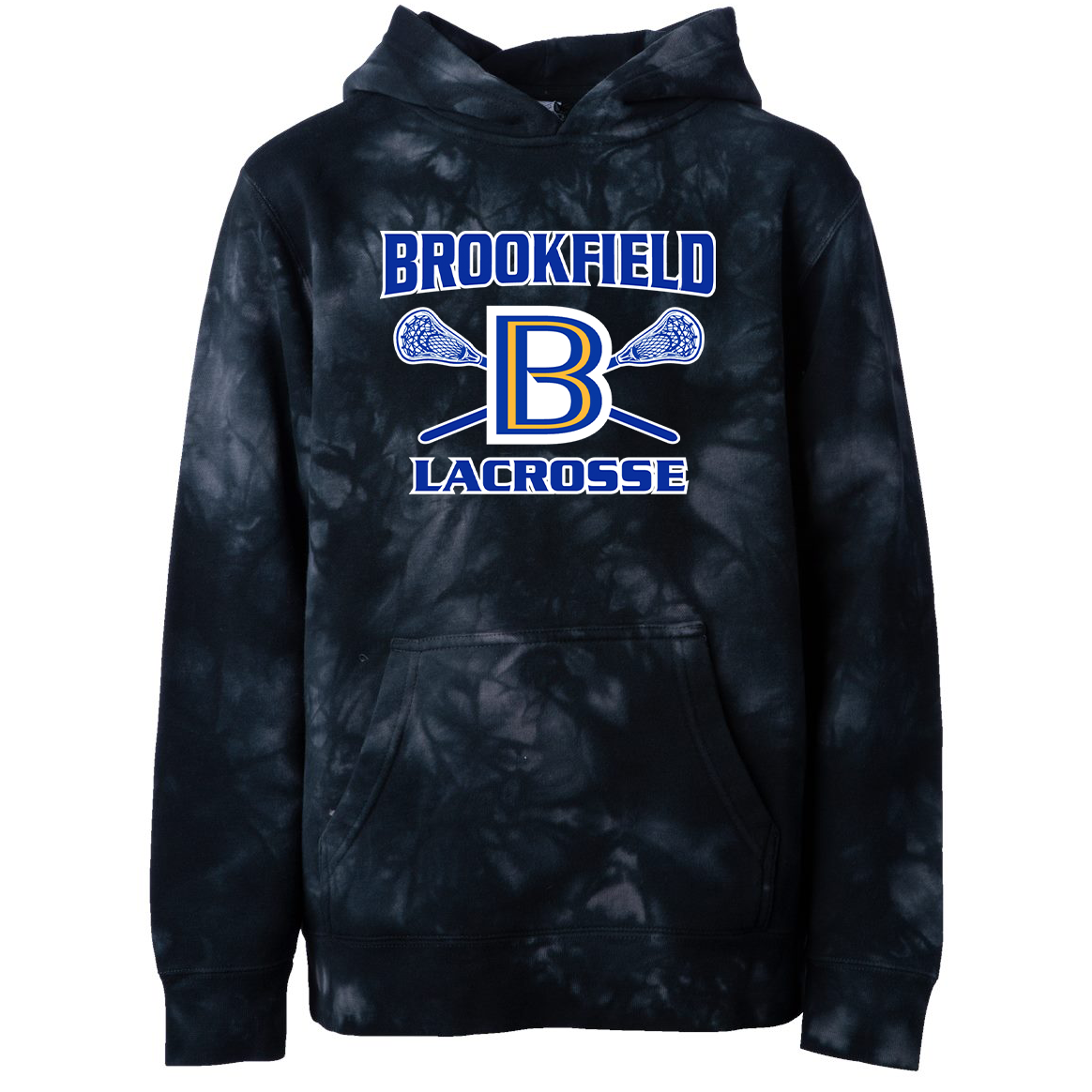 Brookfield Lacrosse Independent Trading Co. Youth Pigment-Dyed Hooded Sweatshirt