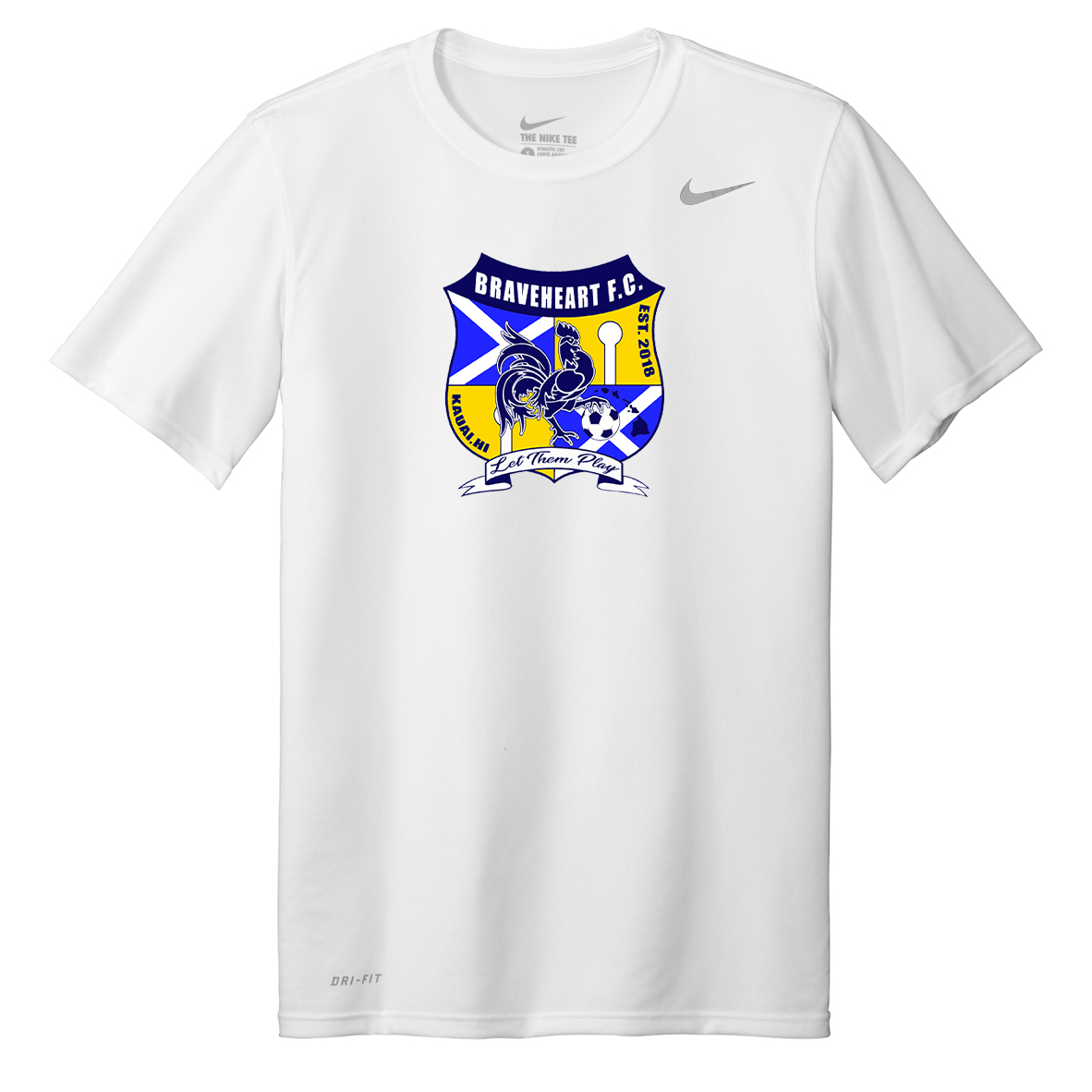 Kauai Braveheart FC Nike Legend Tee