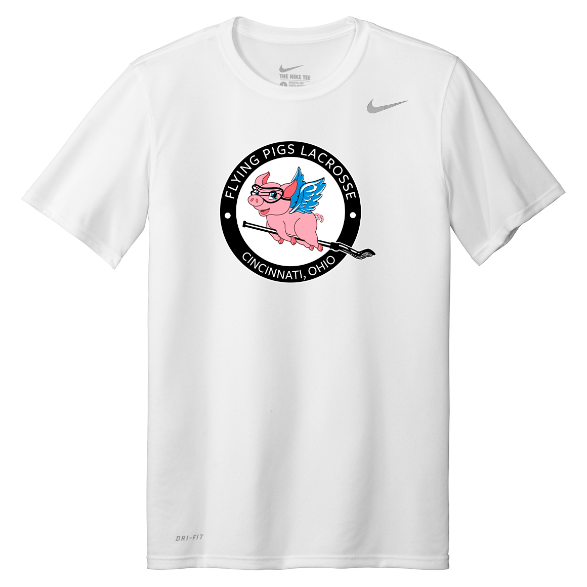 Flying Pigs Lacrosse Nike Legend Tee