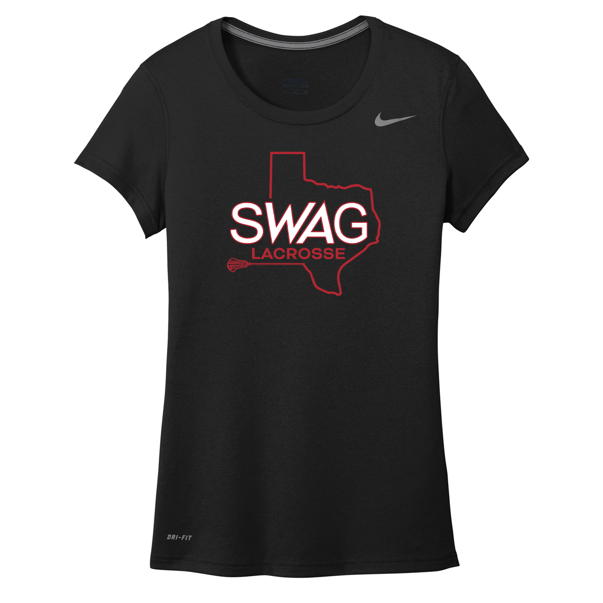 SWAG Lacrosse Womens Nike Legend Tee