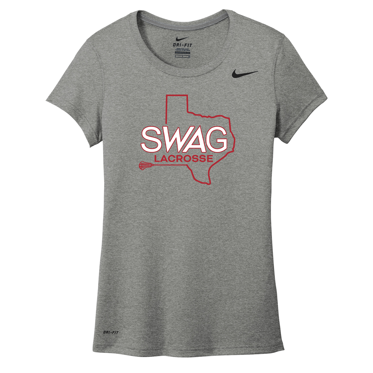 SWAG Lacrosse Womens Nike Legend Tee