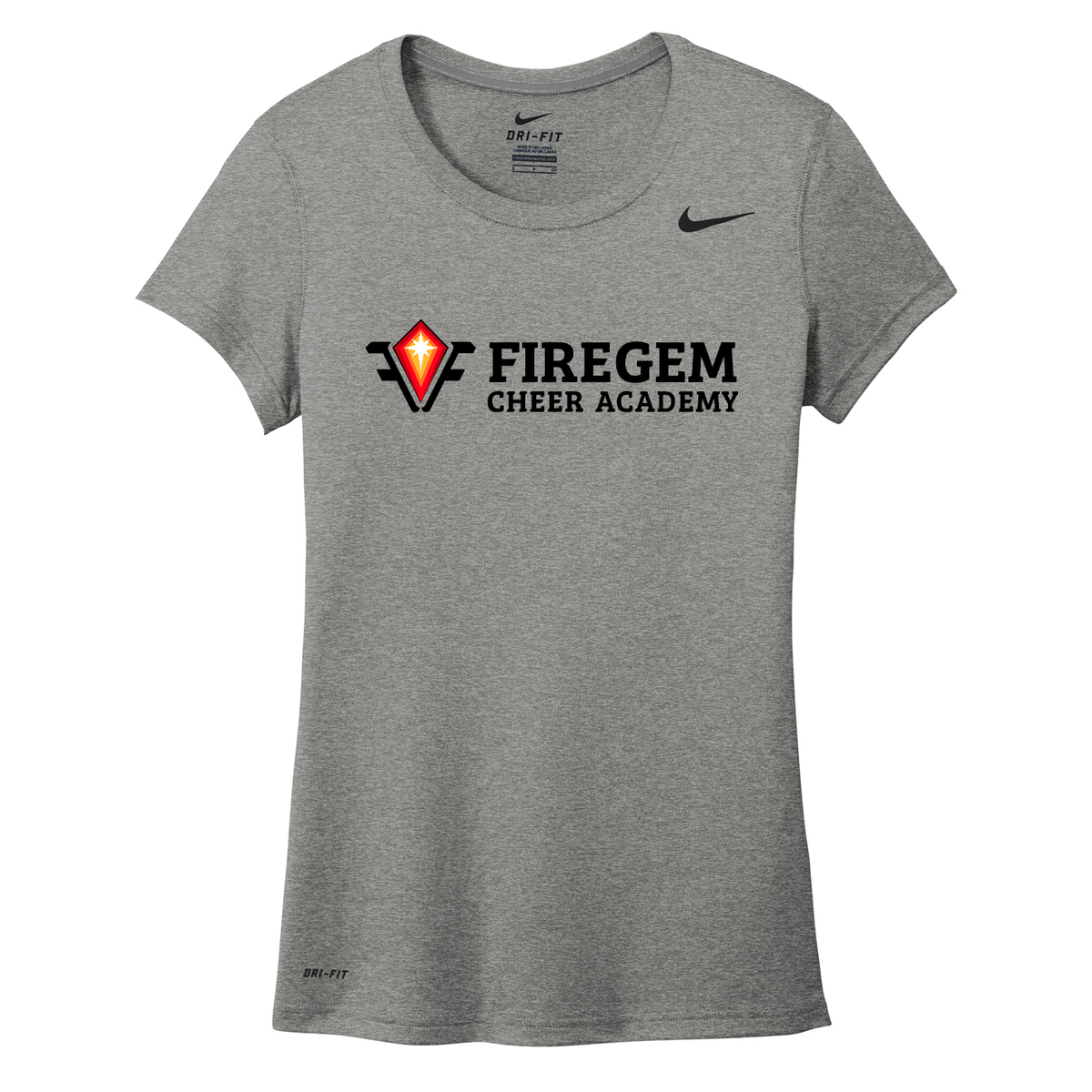 Firegem Cheer Academy Nike Ladies Legend Tee