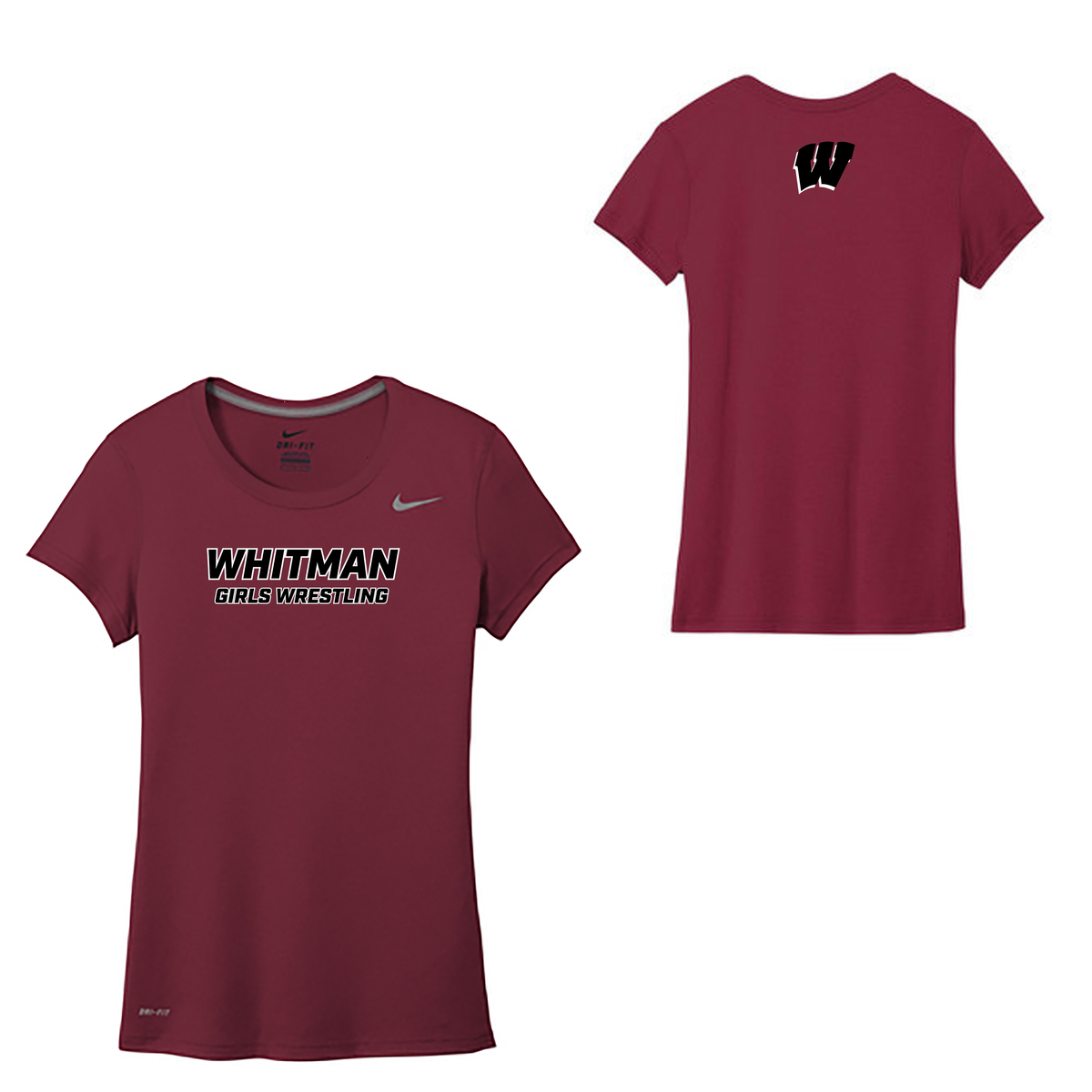 Whitman Women's Wrestling Nike Ladies Legend Tee