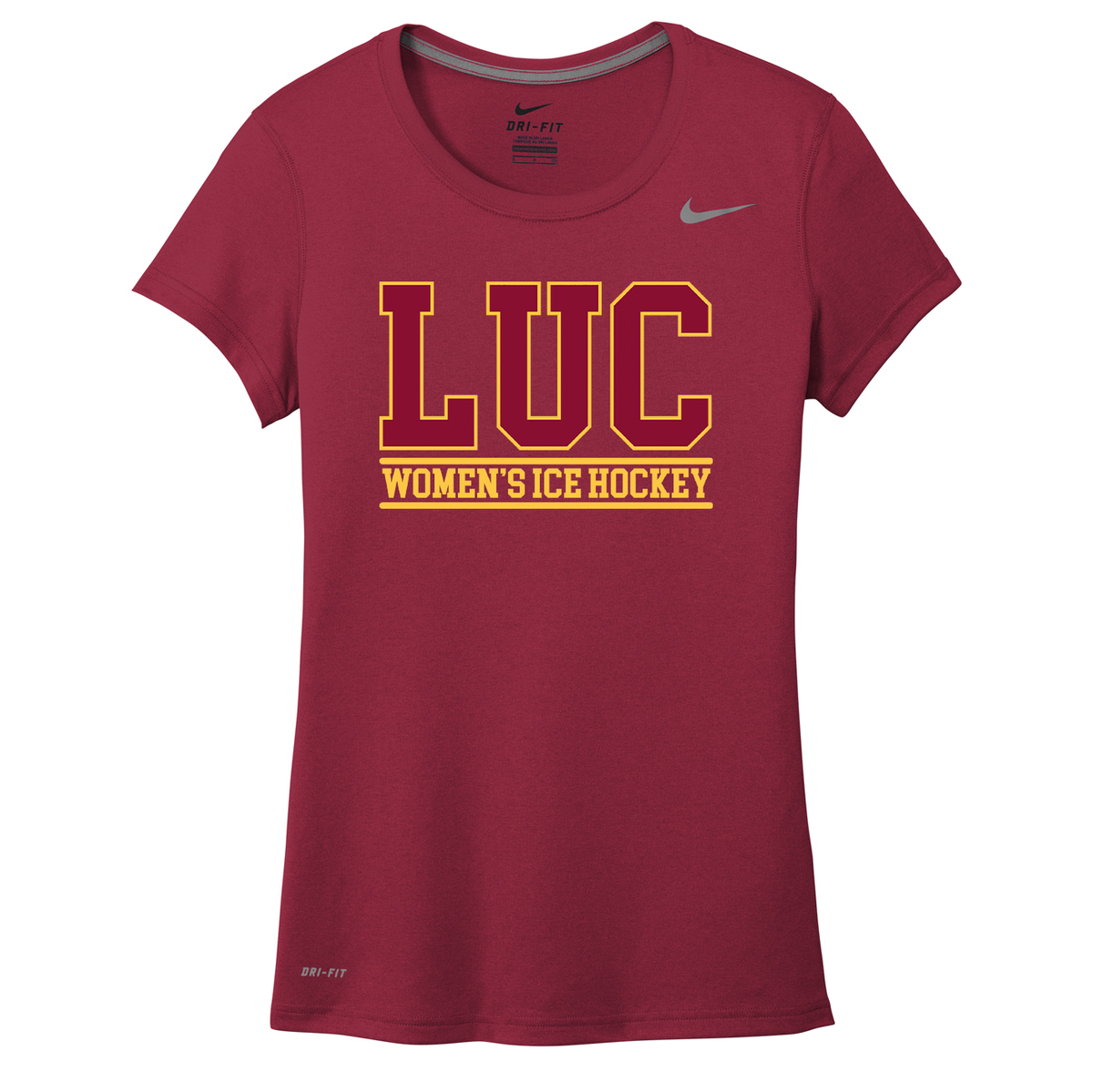 LUC Women's Ice Hockey Nike Ladies Legend Tee