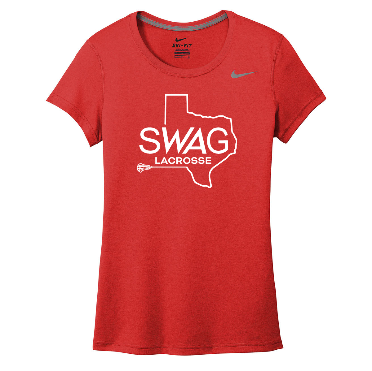 SWAG Lacrosse Womens Nike Legend Tee