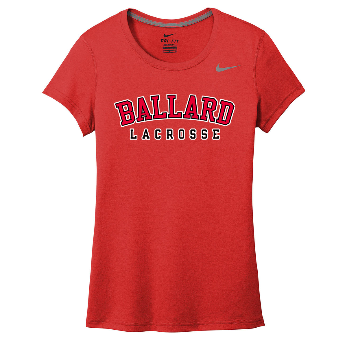 Ballard High School Boys Lacrosse Womens Nike Legend Tee