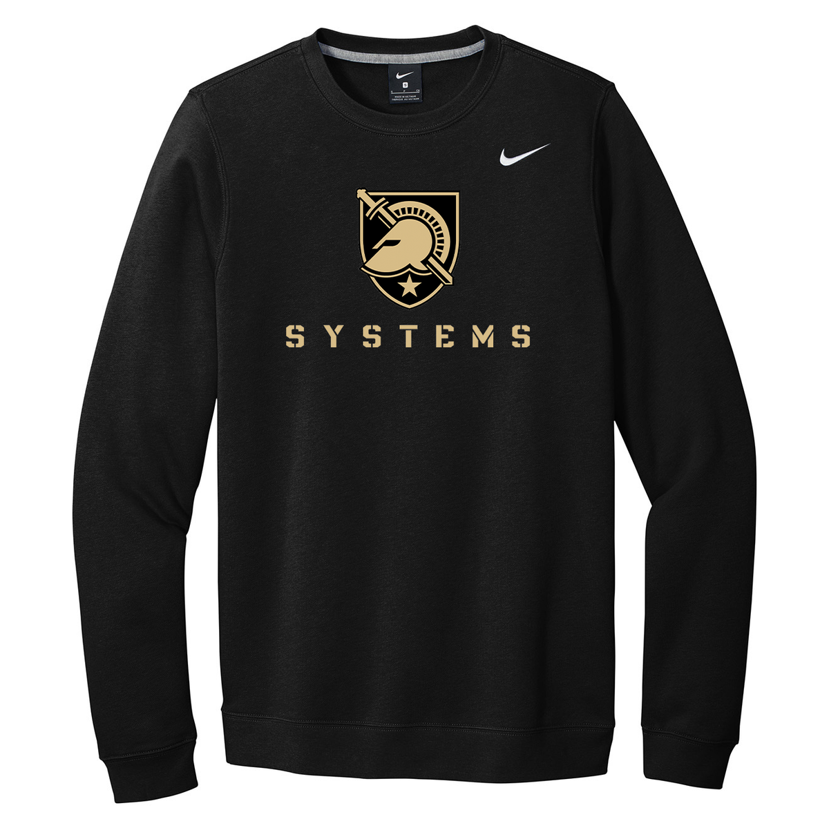 USMA - West Point Systems Nike Fleece Crew Neck