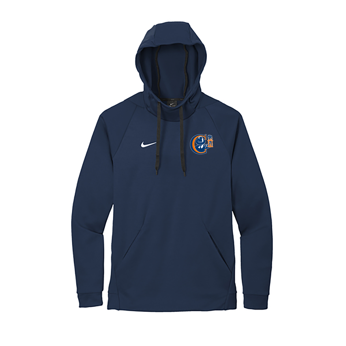 Collegiate School Nike Therma-FIT Embroidered Hoodie