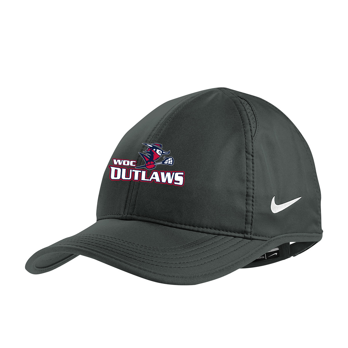 WOC Outlaws Lacrosse Club Nike Featherlight Cap