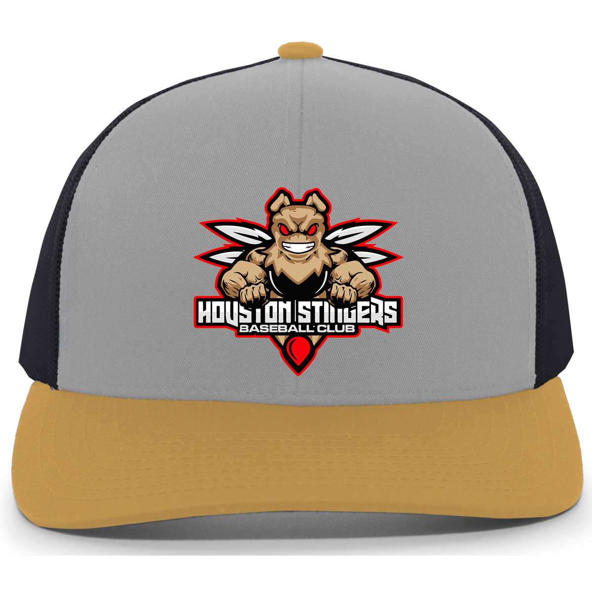 Houston Stingers Baseball Club Pacific Headwear Trucker Hat