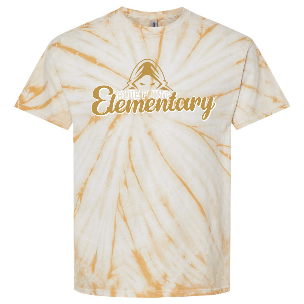 Blue Point Elementary School Tie-Dye Pinwheel T-Shirt