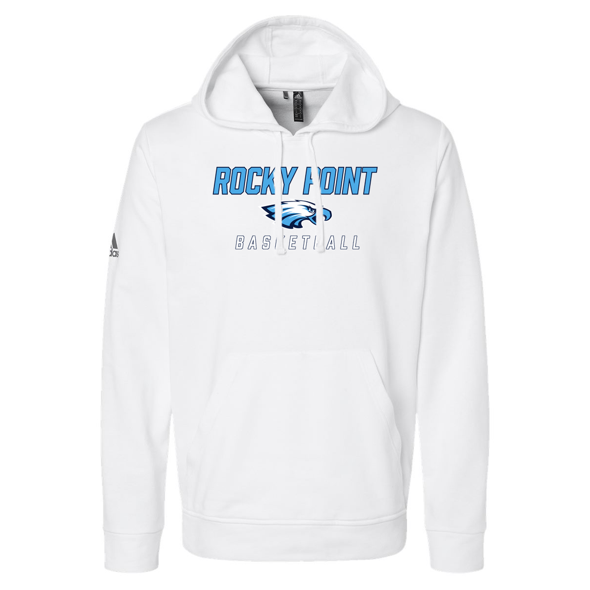 Rocky Point Varsity Basketball Adidas Fleece Hooded Sweatshirt