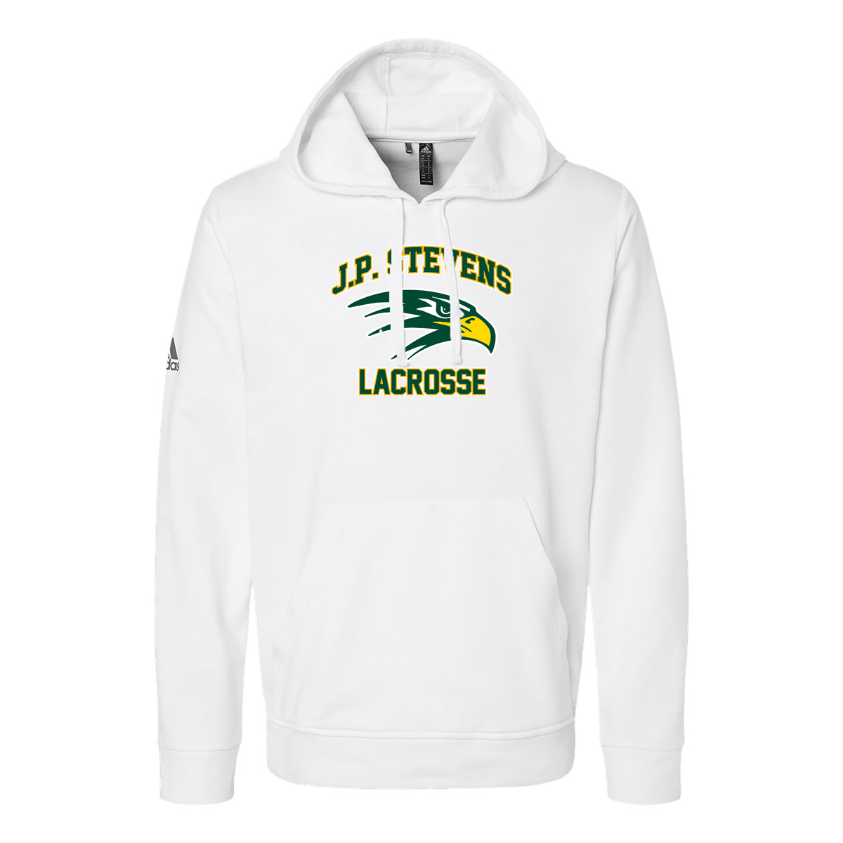 J.P. Stevens Lacrosse Adidas Fleece Hooded Sweatshirt
