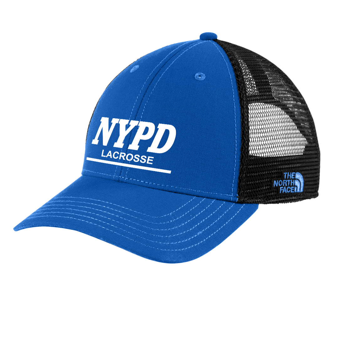 NYPD Lacrosse The North Face Trucker Hat