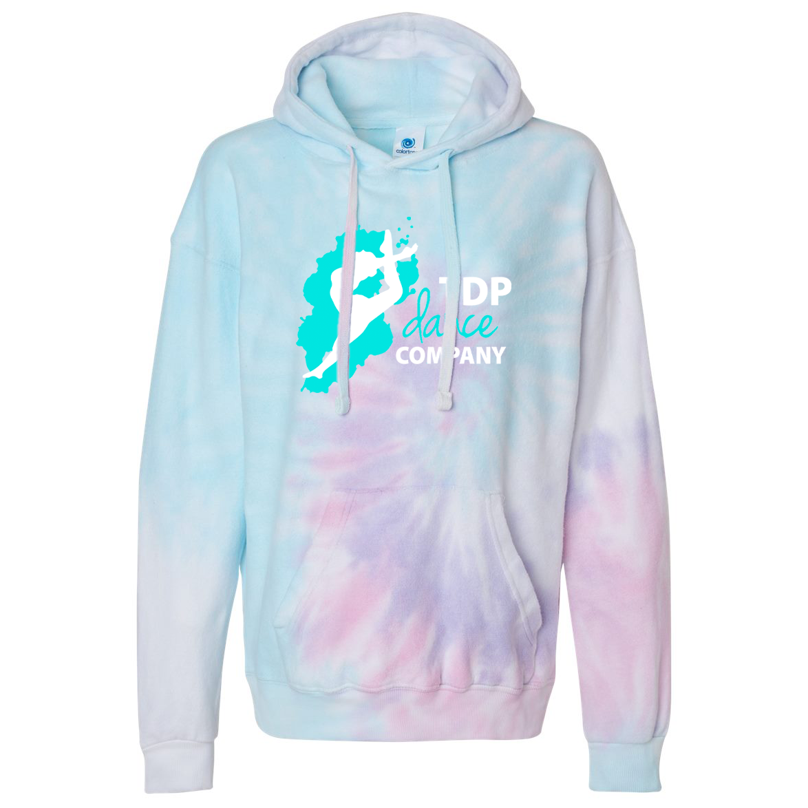 TDP Dance Company Tie Dye Cloud Fleece Hoodie