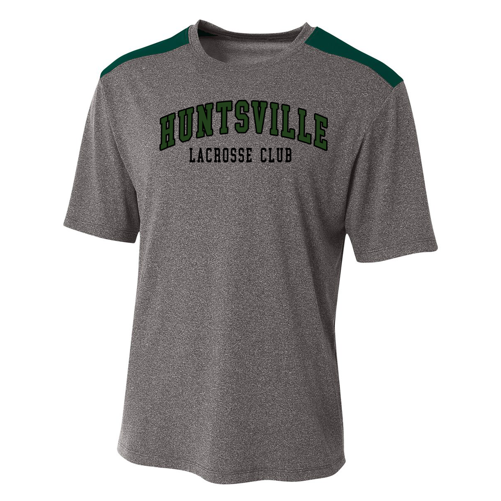Huntsville Lacrosse Heather Color Block T-Shirt
