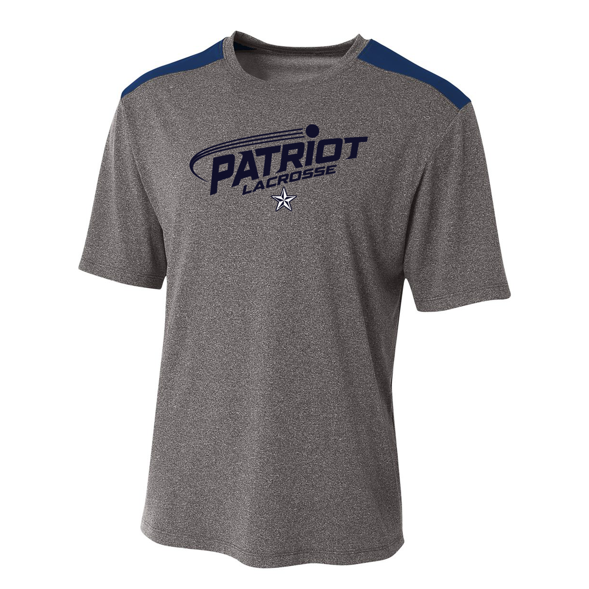 Patriot Lacrosse Heather Color Block T-Shirt