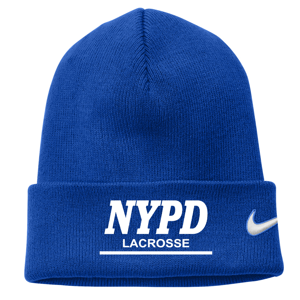 NYPD Lacrosse Nike Team Beanie