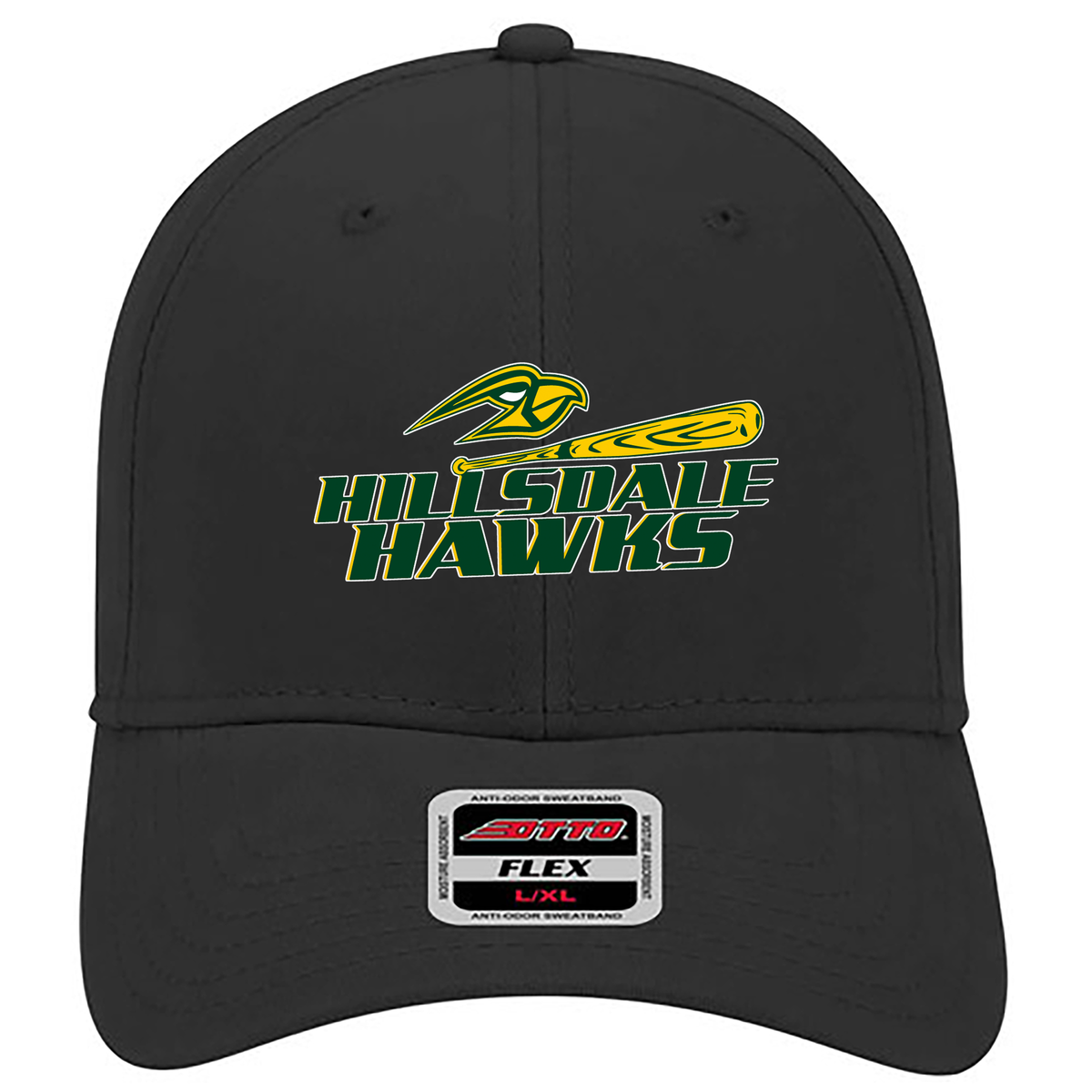 Hillsdale Hawks Flex-Fit Hat