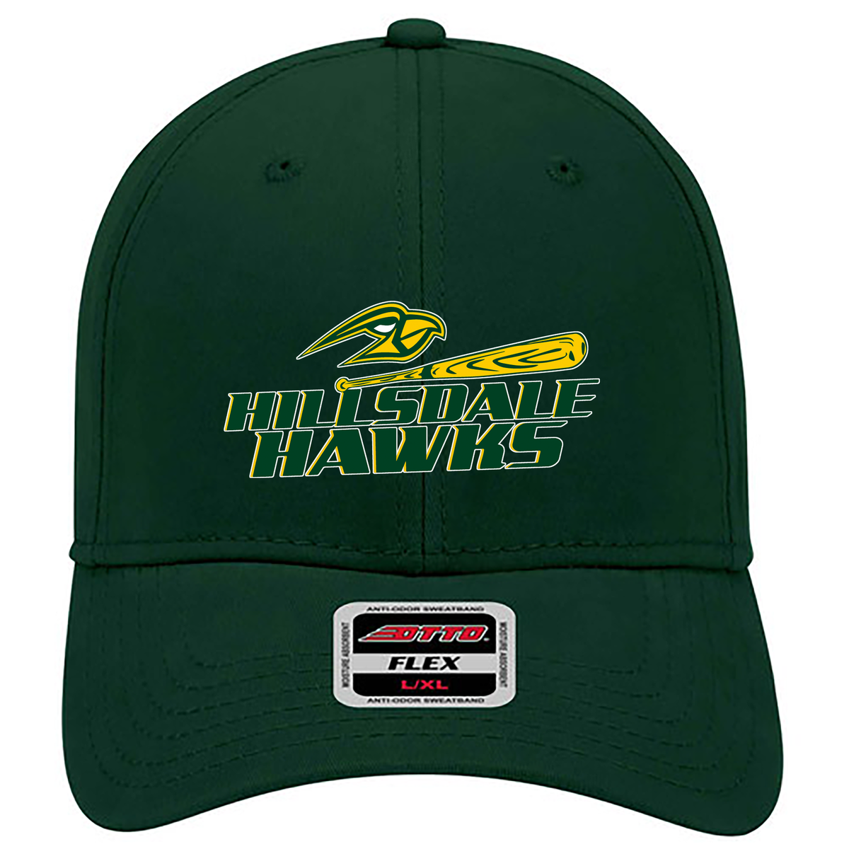 Hillsdale Hawks Flex-Fit Hat