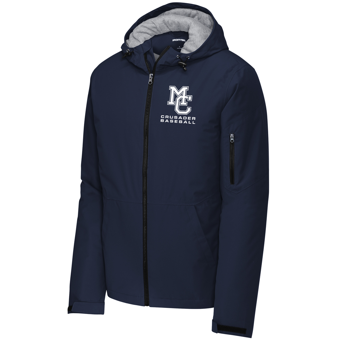 Morris Catholic Crusaders Baseball Waterproof Insulated Jacket