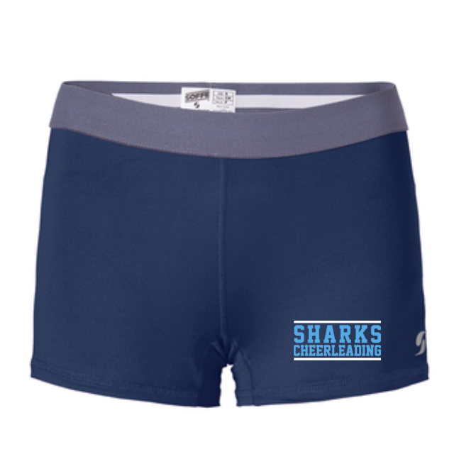 Sharks Cheerleading Women's Soffe Dri Shorts