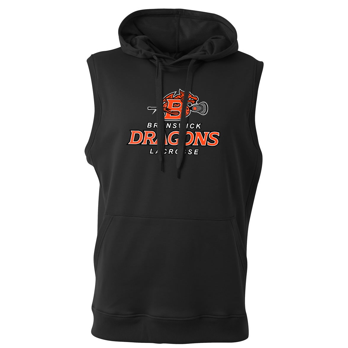 Brunswick Dragons Lacrosse A4 Agility Sleeveless Hoodie