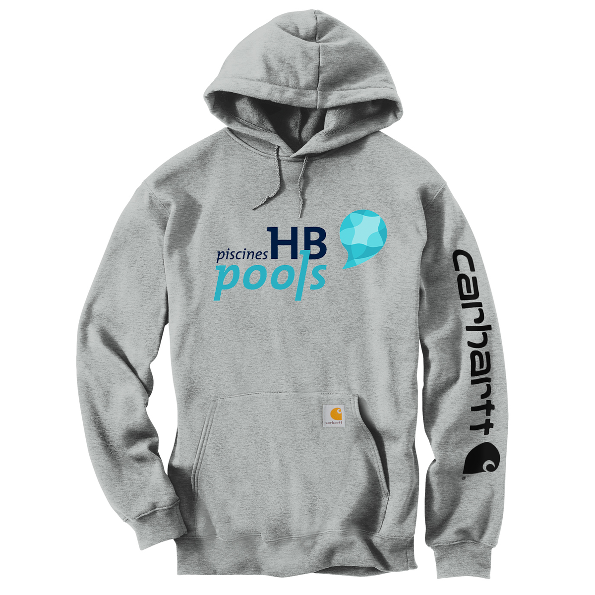 HB Pools Midweight Hooded Logo Sweatshirt