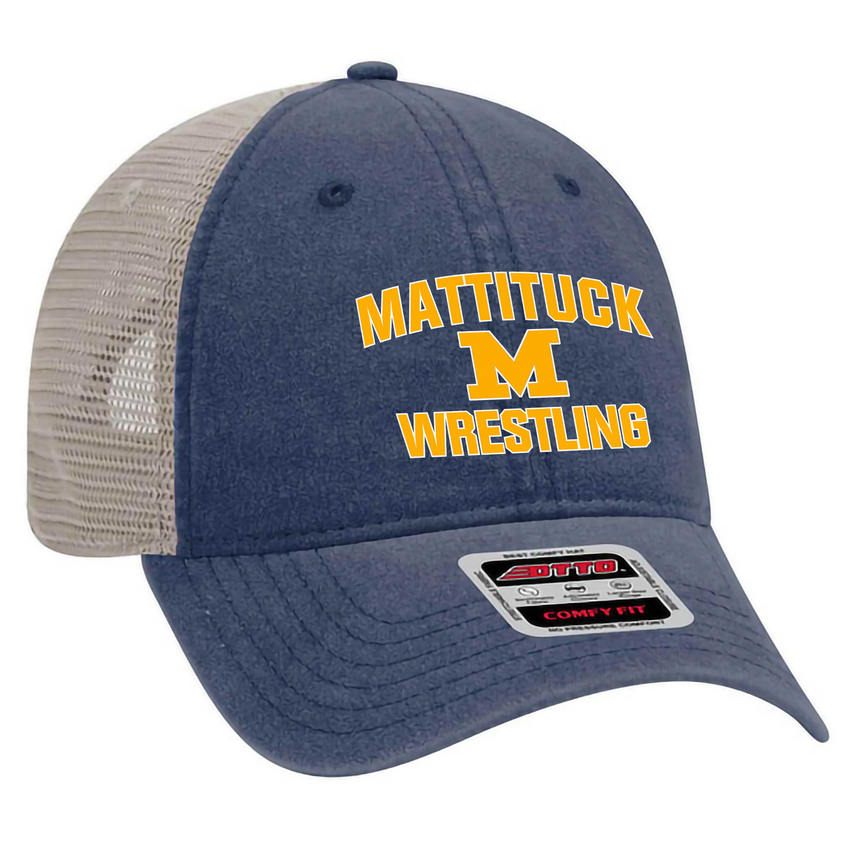 Mattituck Wrestling ComfyFit Mesh Back Trucker