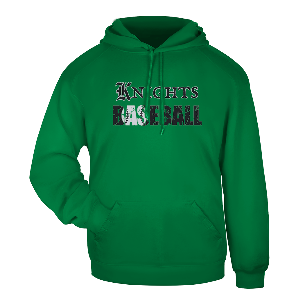 Knights Baseball Athletic Fleece Hooded Sweatshirt