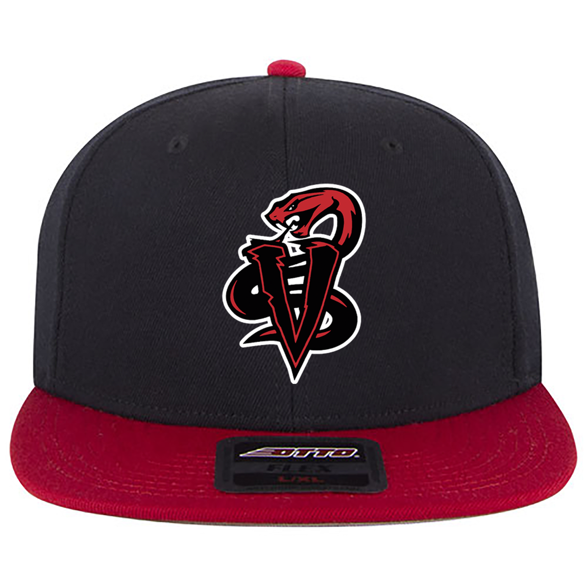 East Kentucky Vipers Flex Fit 6 Panel Mid Profile Style Baseball Cap