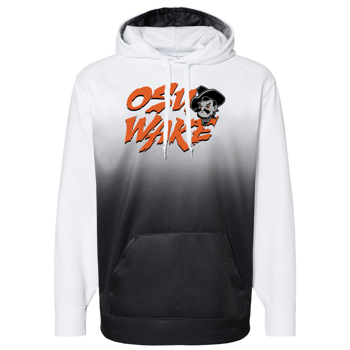 OK State Wakeboarding Ombre Hooded Sweatshirt