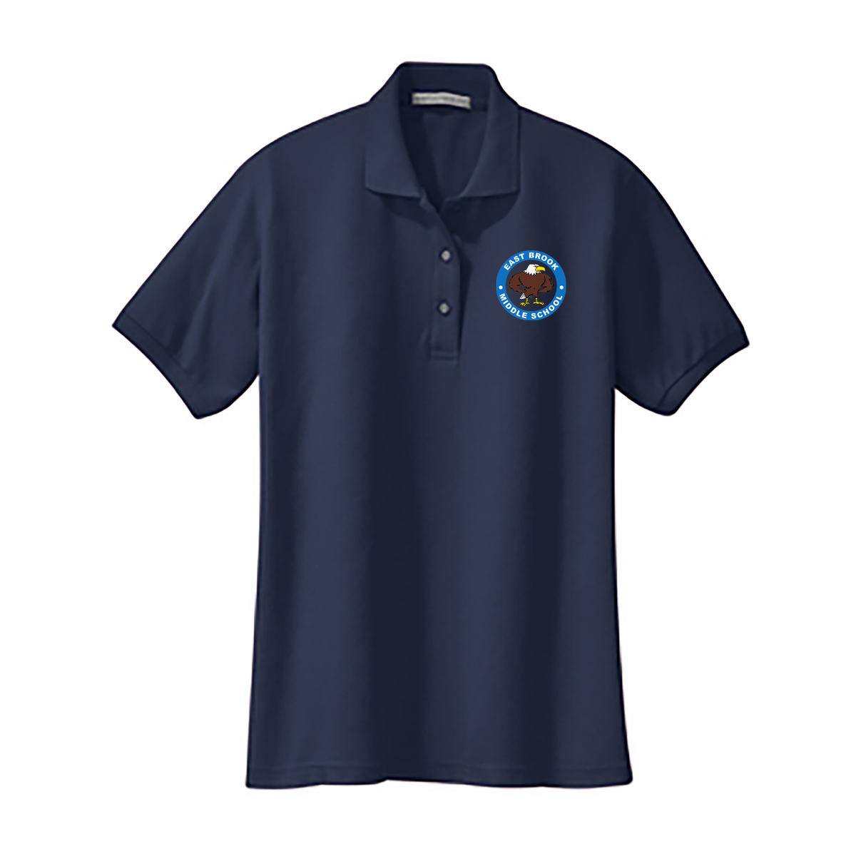 East Brook Middle School Ladies Silk Touch™ Polo